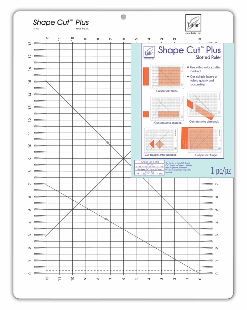 June Tailor Shape Cut Plus Ruler - Image 1
